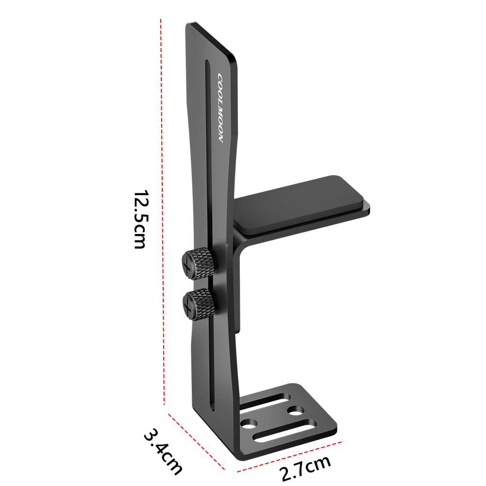 Computer Graphics Card Holder Chassis Fan Support Aluminum GPU Fixed Bracket Wear Resist Adjustable Graphics Card Support