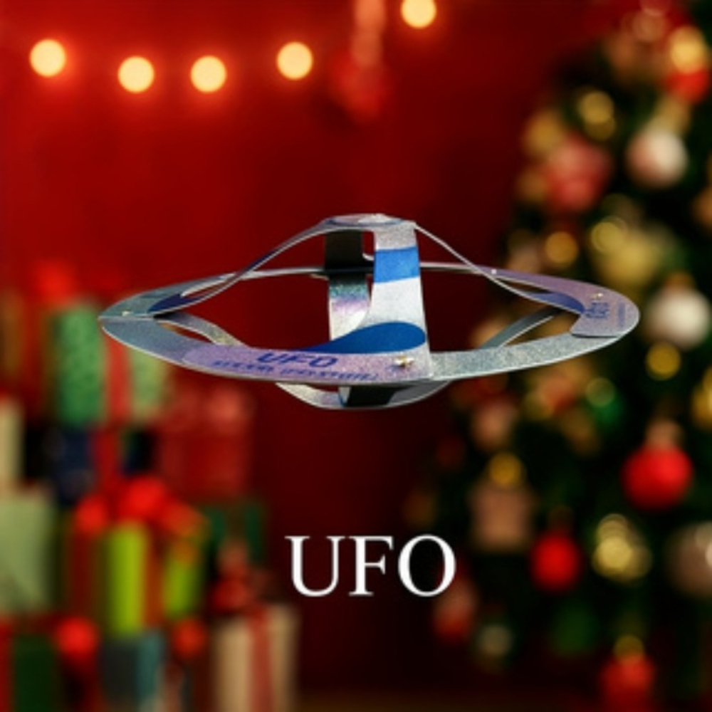 Anti-Gravity Ufo Hover Disc Toy — Floating Party Magic Prop, No Electricity, Interactive Decor