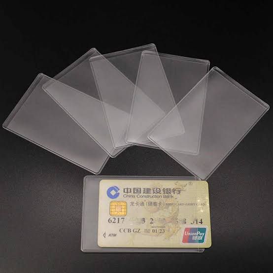 Pack of 5, 10 & 15 ATM card Cover - New Card Cover - ID card Cover