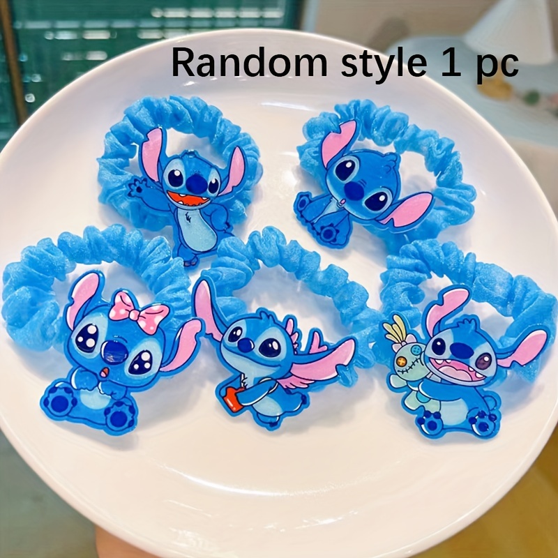 Disney Lilo and Stitch Hair Rope for Women Kawaii Stitch Acrylic