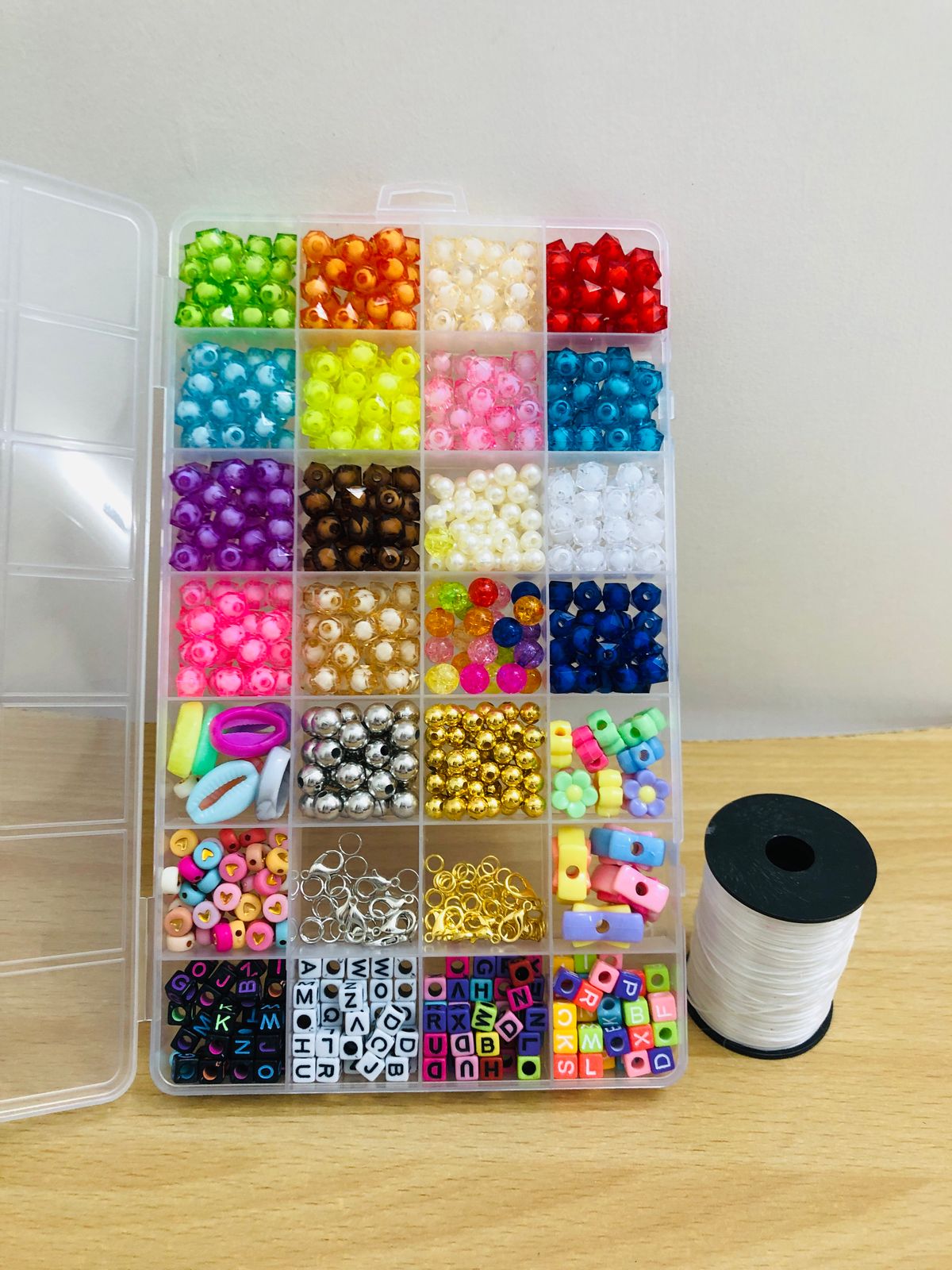 DIY Beads Box for Making Jewelry items with Accessories