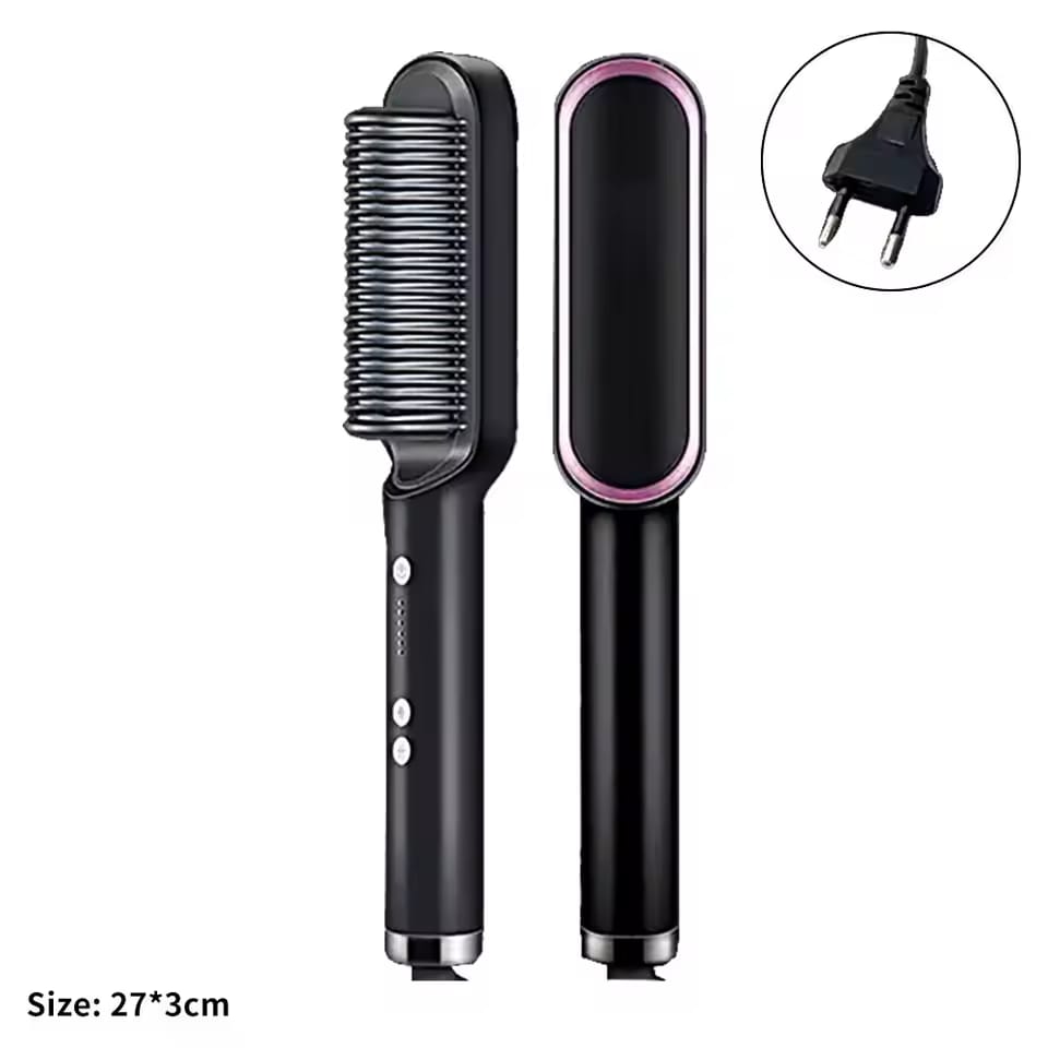 Electric Hot Comb Hair Straightener