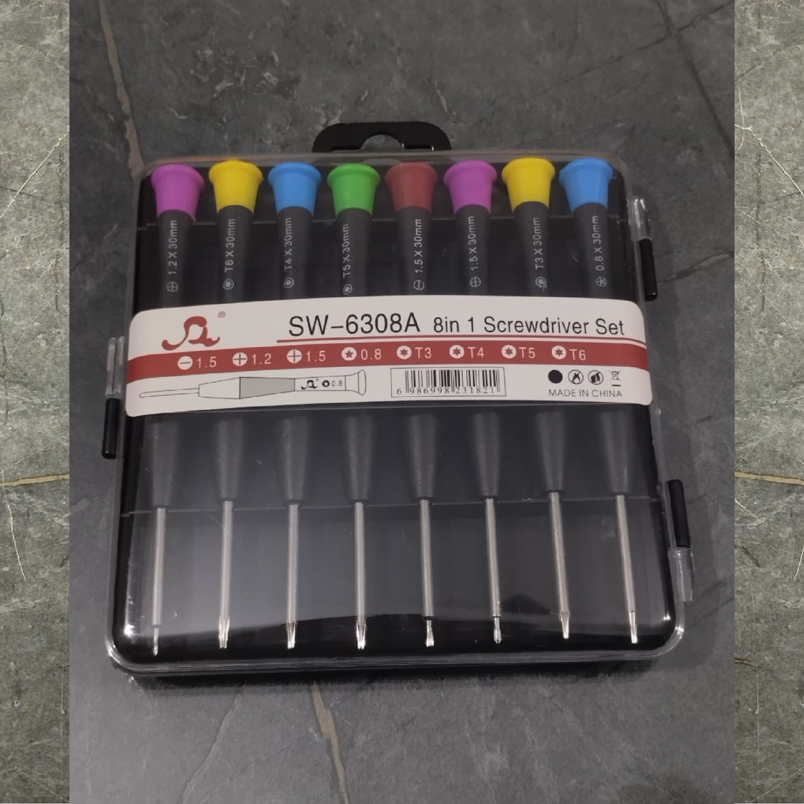 8 in 1 Amazing screw driver set for mobile laptops and tablets