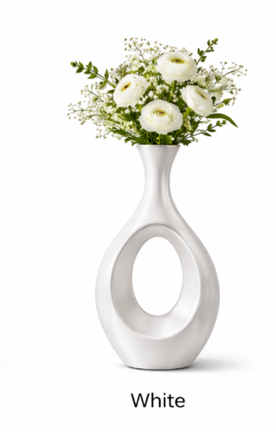 Handmade Doughnut Shaped Flower Vase Home Decor