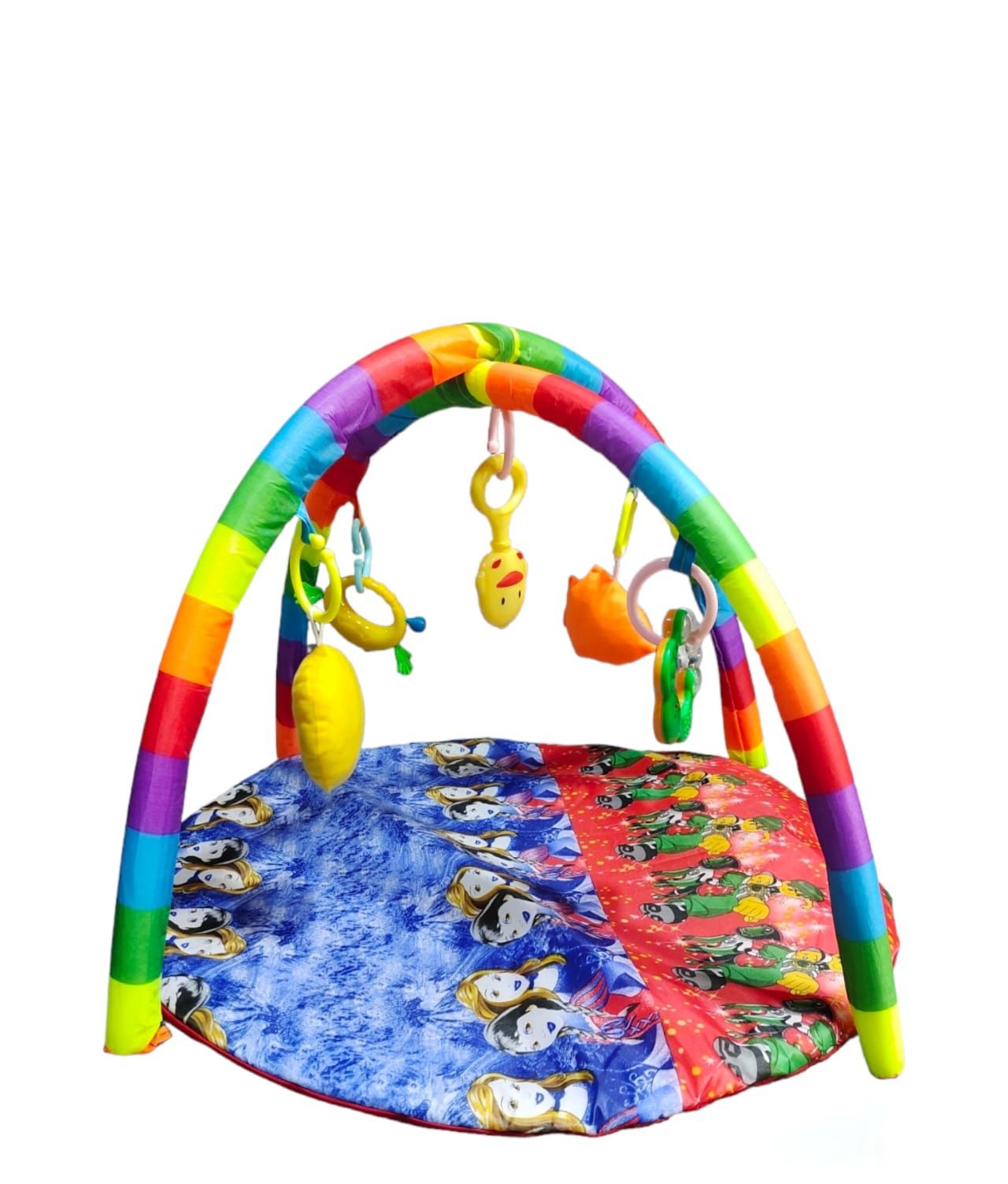 New Born Baby Play Gym With Hanging Rattles Born Baby Indoor Game Colorful Rattles Bqby Play Gym Matt
