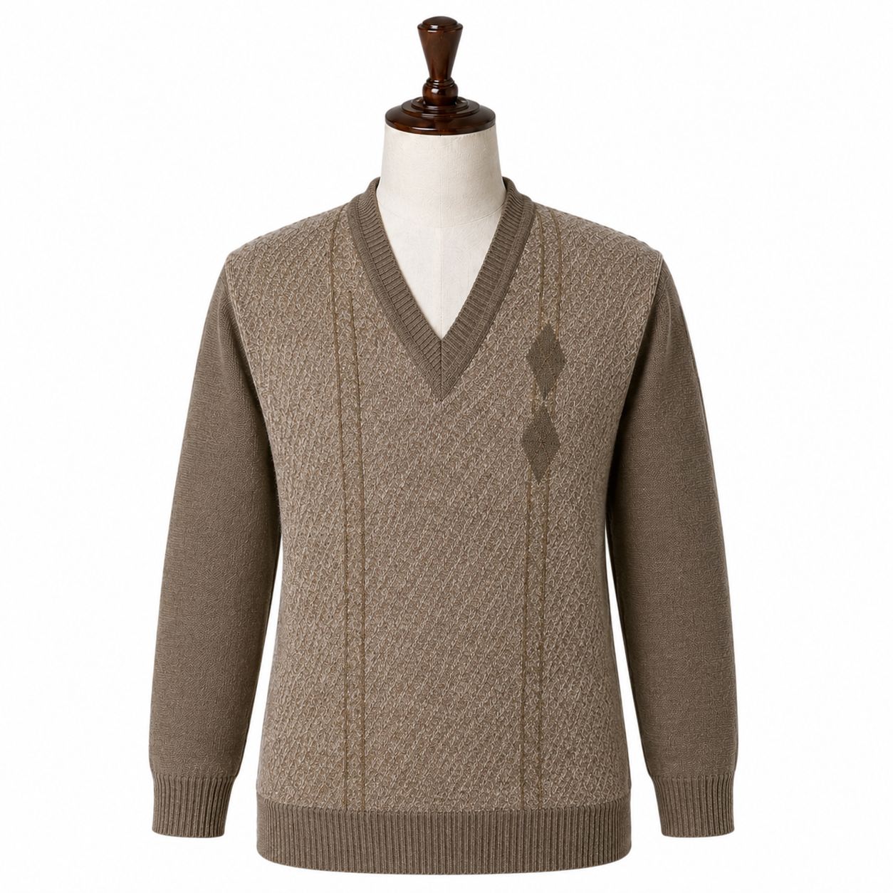 Full Sleeves Velvet Sweater For Men's / Men's Winter Jersey / Men's Winter Collection