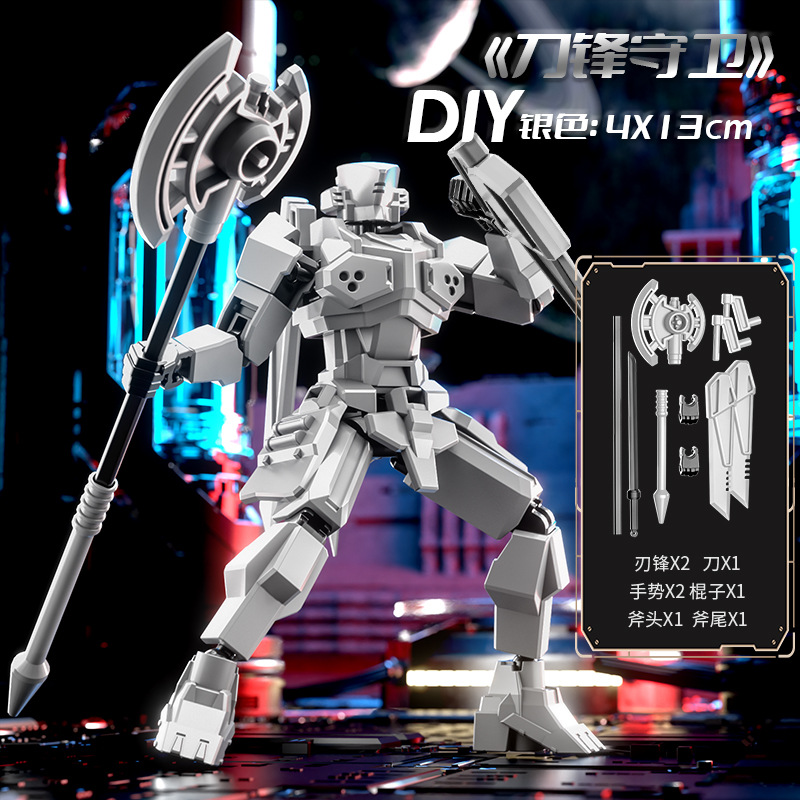 Multi-Jointed Movable Shapeshift Robot 3D Printed Mannequin Dummy 13 Action Figure Full Body Movable Robot Parent-Children Games