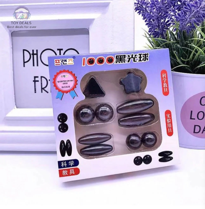 TOY DEALS : 10 pcs magnets box for kids playing and school projects
