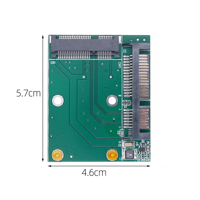 MSATA SSD to SATA 3.0 Adapter Card 2.5 Inch Interface 5cm SATA III PC Computer Adapter Converter