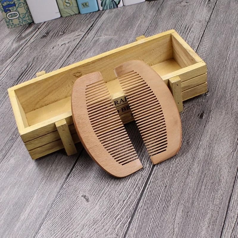 Wooden Massage Hair Comb