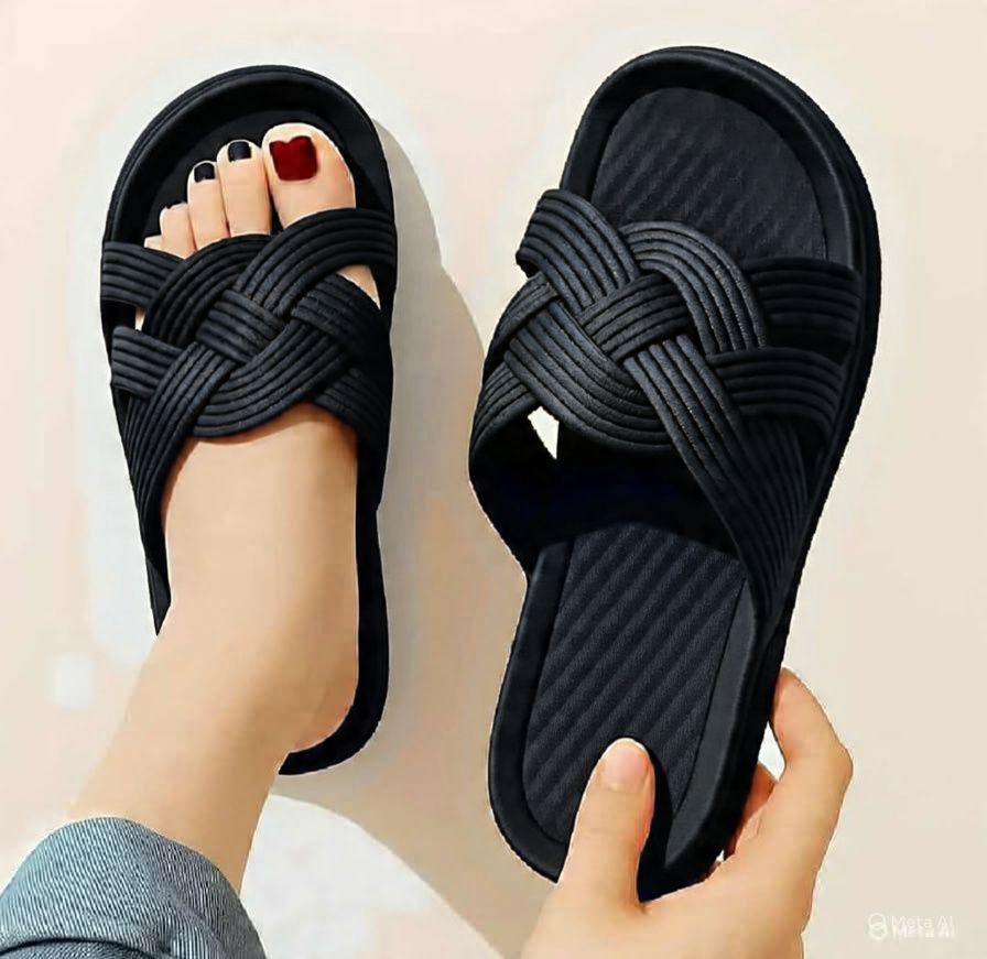 Women Casual House Slippers Soft Rubber Slides & FlipFlops For Summer Best Indoor Slides For Womens