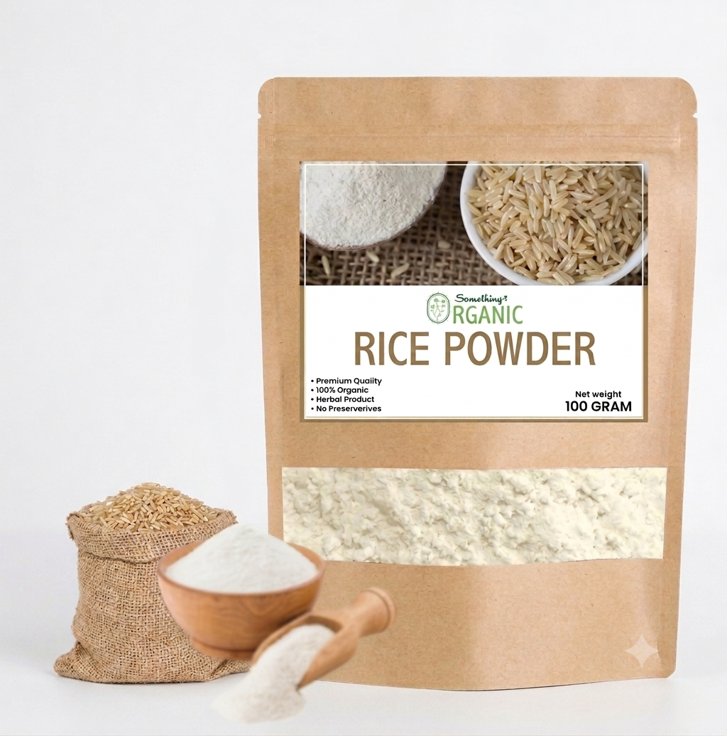 Rice Powder for Skin – Natural Exfoliator & Brightening Solution | 100gm Face & Body (100 characters)
