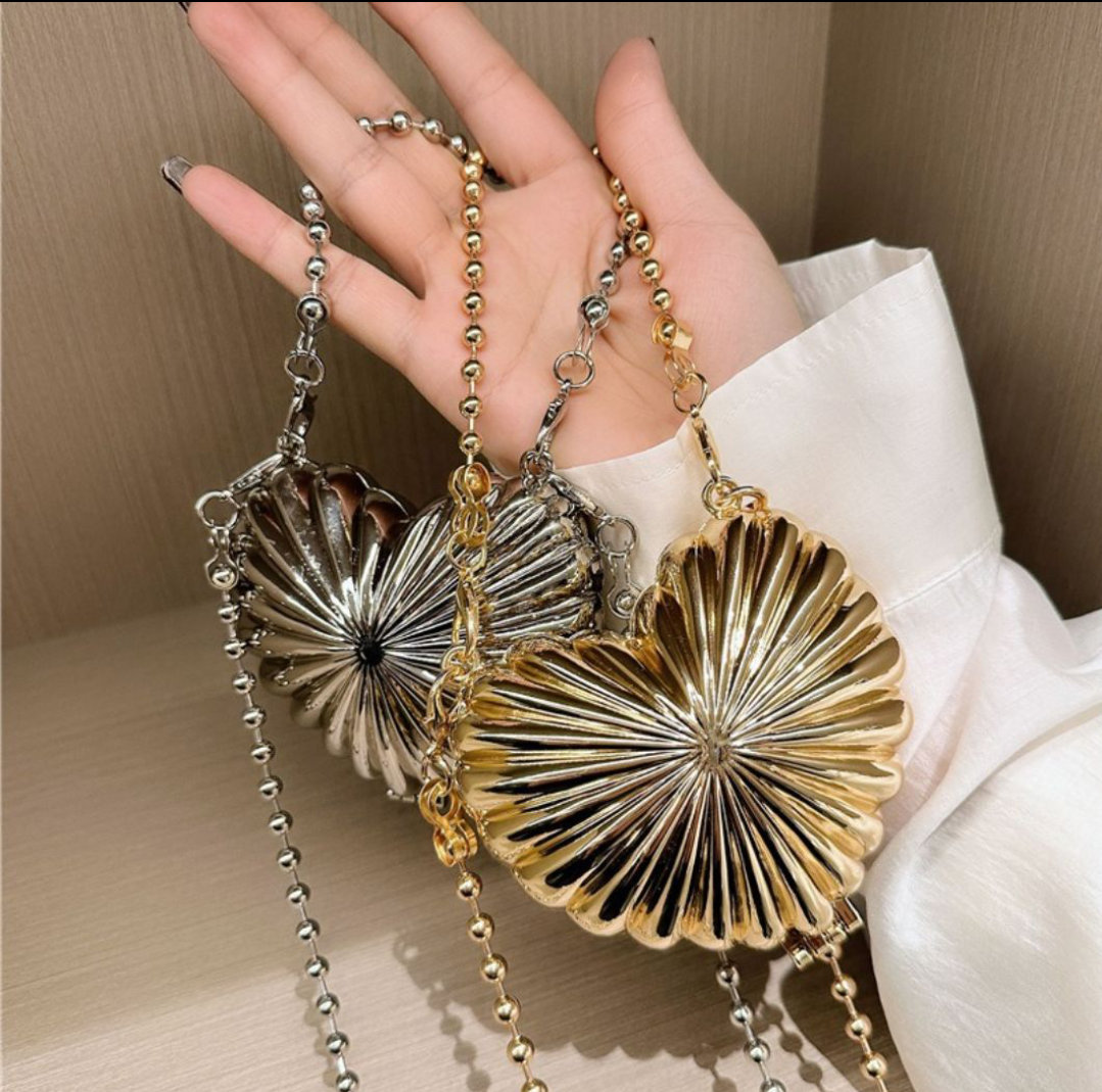 Mini Acrylic Clutch Crossbody for Girls – Moon, Oval, Heart, Flower, Shell & Bow Shapes | Luxury Evening Handbag for Eid, Party, Wedding & Formal Events