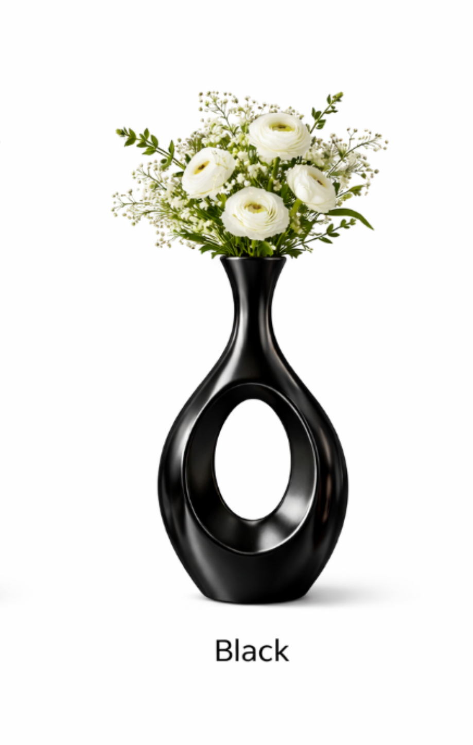 Handmade Doughnut Shaped Flower Vase Home Decor