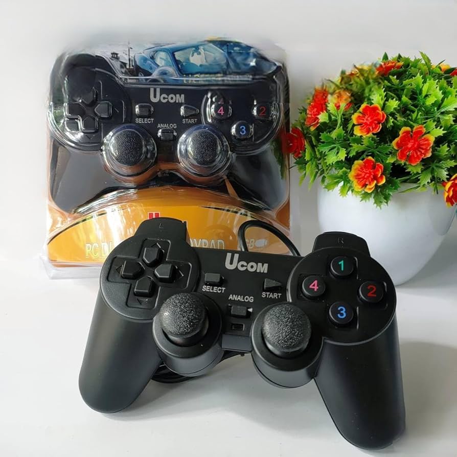 Wired USB 2.0 Black Joy pad Game pad Joy stick Joypad Gamepad Joystick Game Controller For PC Laptop Computer For Win7/8/10 XP/For Vista