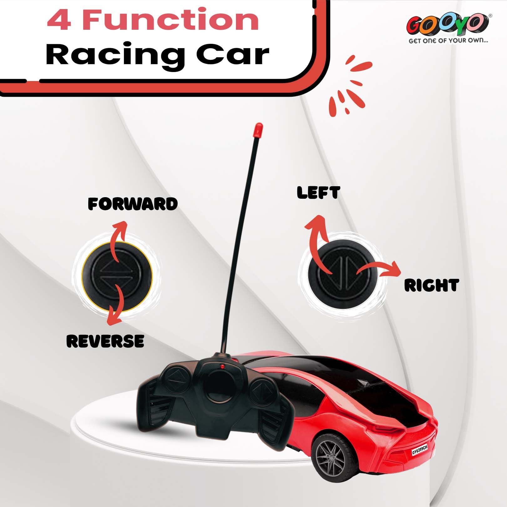 Rechargeable RC Race Car