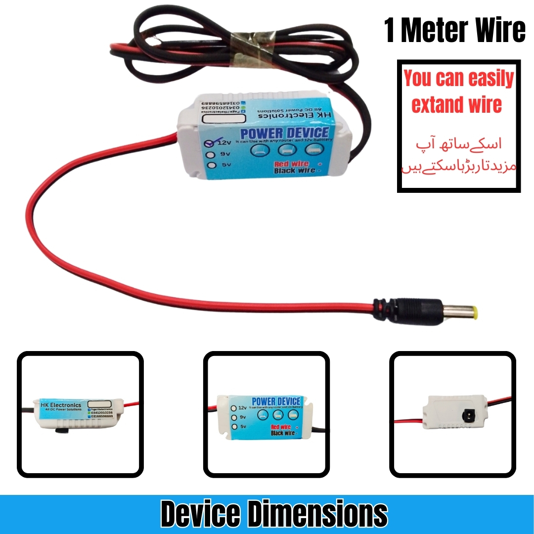12v Wifi Router inverter Powerbank UPS | Automatic change over wapda to 12v Battery | All Wifi routers power bank Solutions | Provide 24 hours Backup With any Battery | 12v wifi Modem inverter ups | Work With All Types of Internet Router and Modems