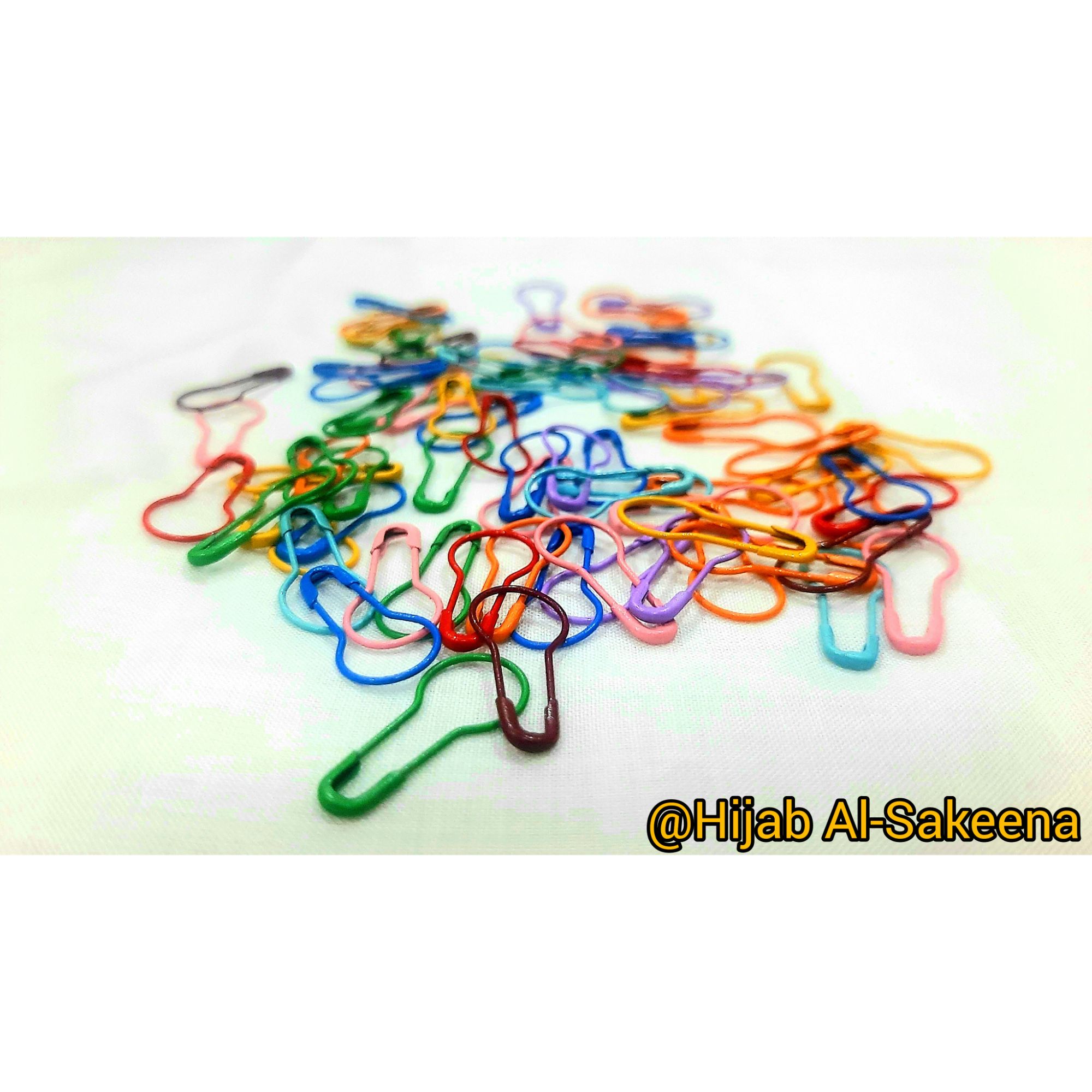 Imported Coil Less Colourful Hijab Safety Pins For Womens And Girls