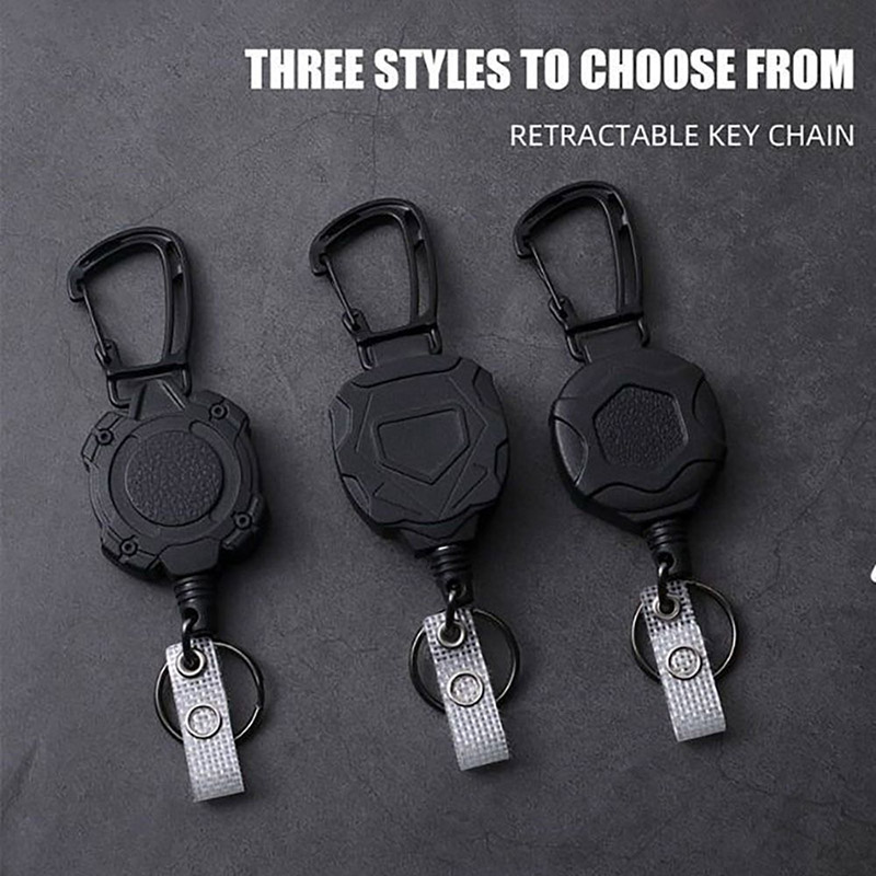 ID Card Holder Bus Card Cover Case Badge Reel Clip Badge Clip Heavy Duty Badge Clip Retractable Badge Holder ID Badge Holder