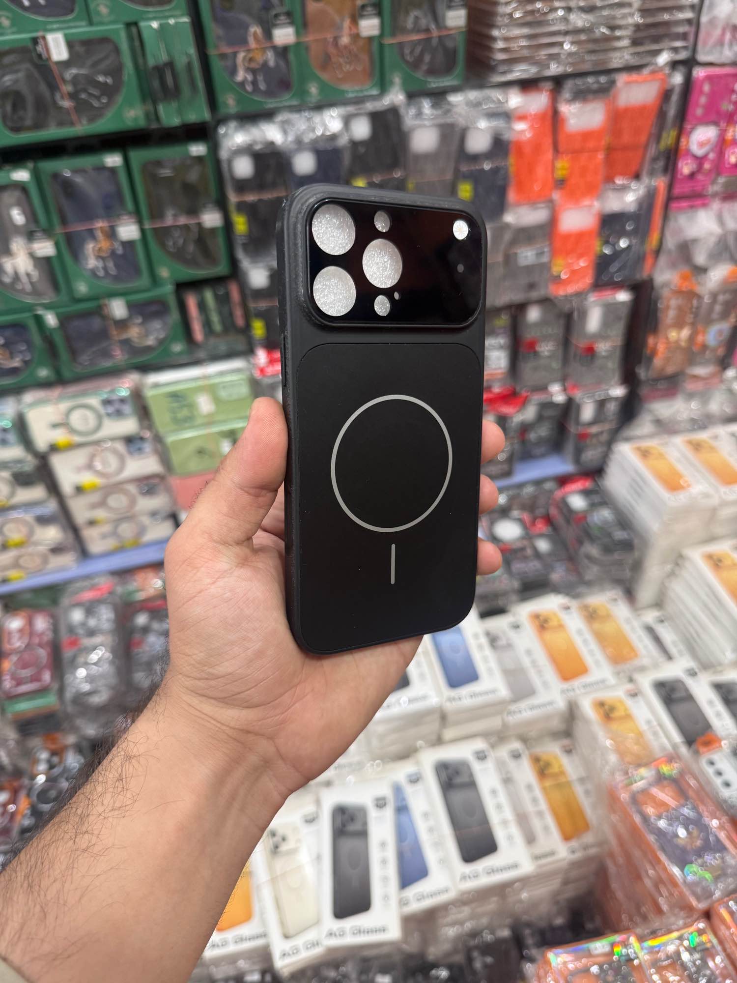 13 pro Luxury Phone Case Convert [Old Model] to [New Model] Pro Design with Magnetic Charging Support