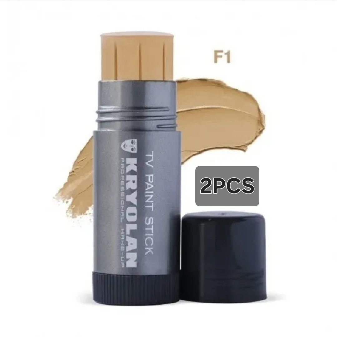 TV Paint Stick Professional Full Coverage Foundation Stick Oil Control Waterproof Concealer Makeup Base
