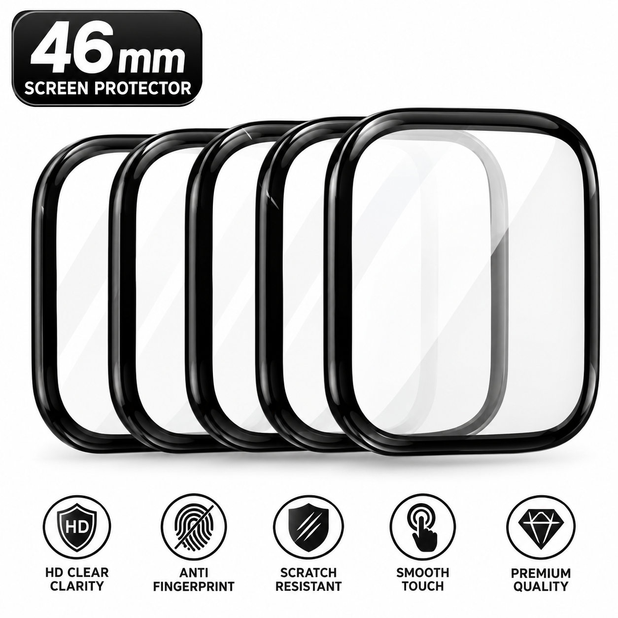 46mm Smart Watch Protector