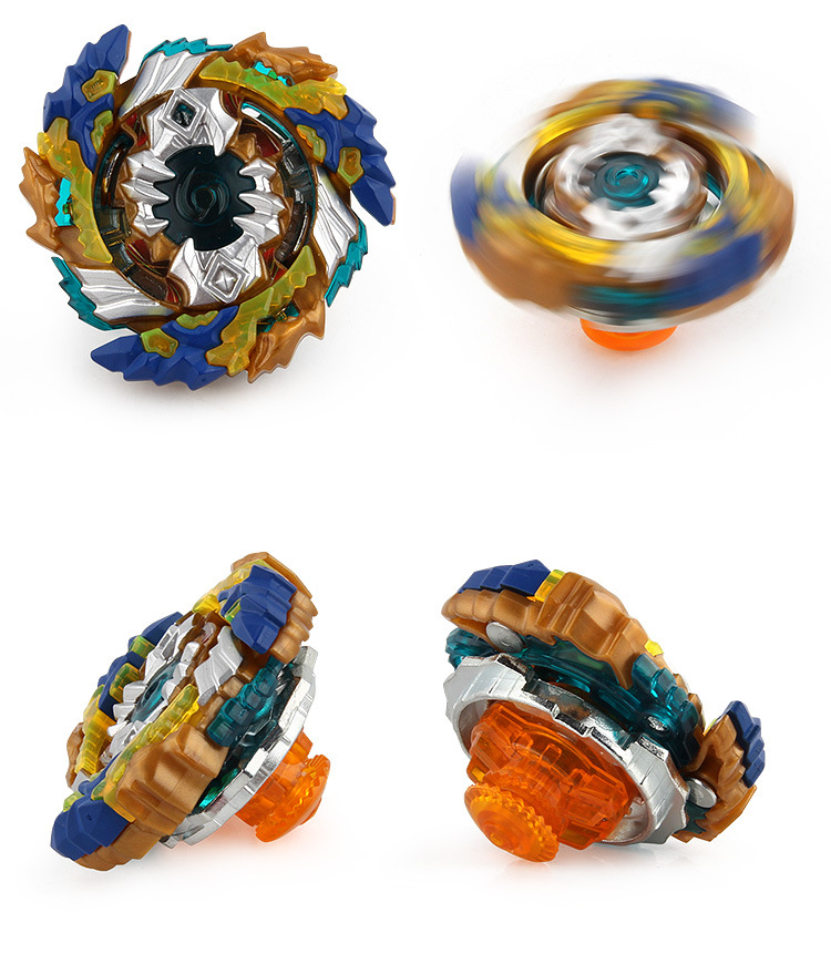 Golden Volkorie Metal Body Beyblade With String and LR Launcher Included