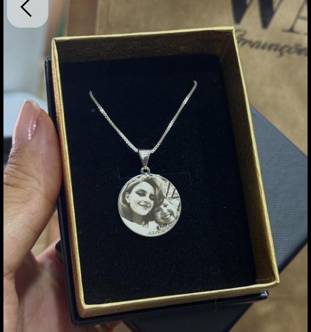 Customized Photo Engraved Necklace – Forever Memory Pendant
