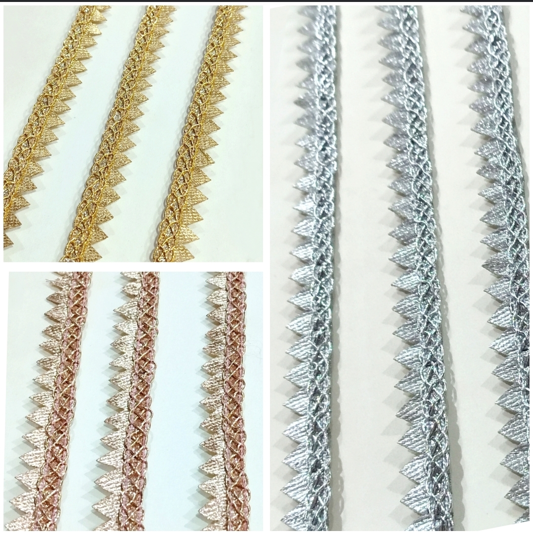 FASHION! 4 YARD ( GAZ) PREMIUM QUALITY FANCY LACE FOR CLOTHES