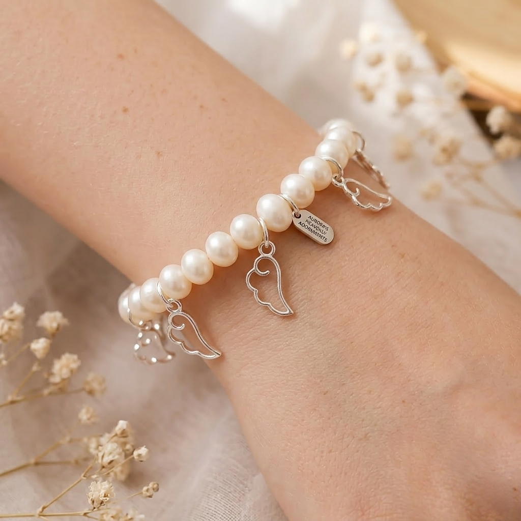 40pcs Silver Mini Wings Charms – Alloy Wing Pendant for Bracelet, Necklace & DIY Jewelry Making.