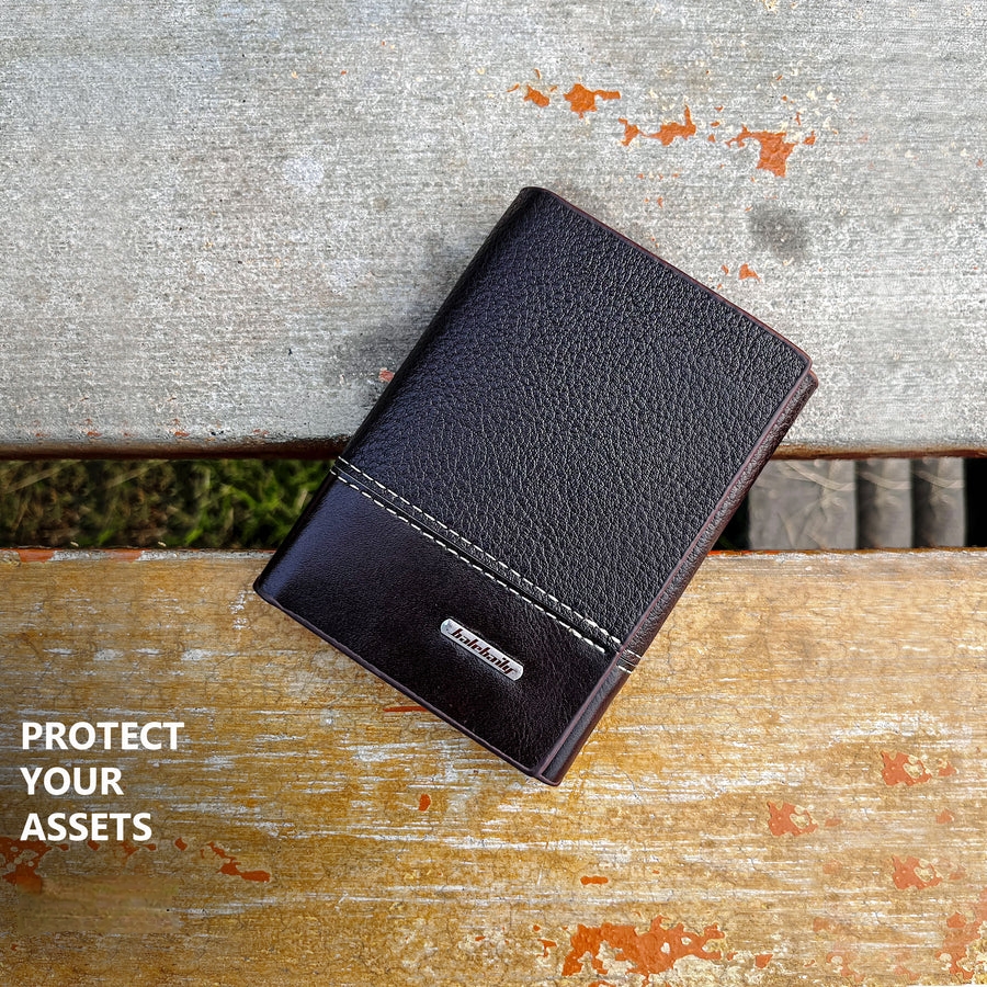 Leather Wallet For Men And Boys | Imported Slim and Smart Wallet Easily Adjust In Pocket | Card Holder | Stylish Wallet