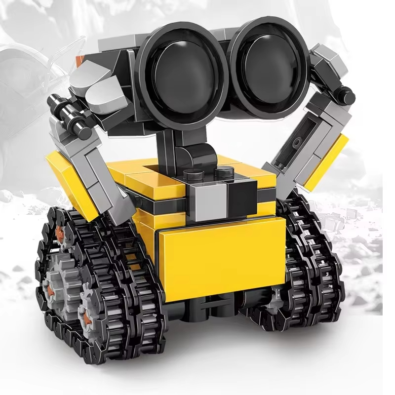 Mini Wally Building Blocks Kit MOC Multi Joint Movable Classic Movie Model Building Blocks Assembly Children's Toys Rising 
