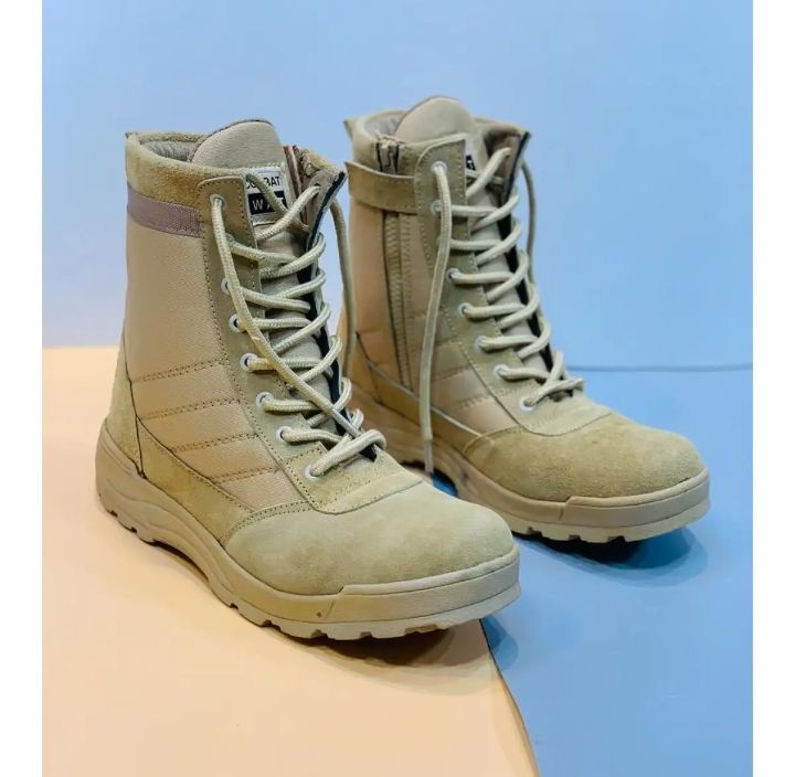 Swat Military Tactical long shoes, Army commando military long shoes, camping long shoes