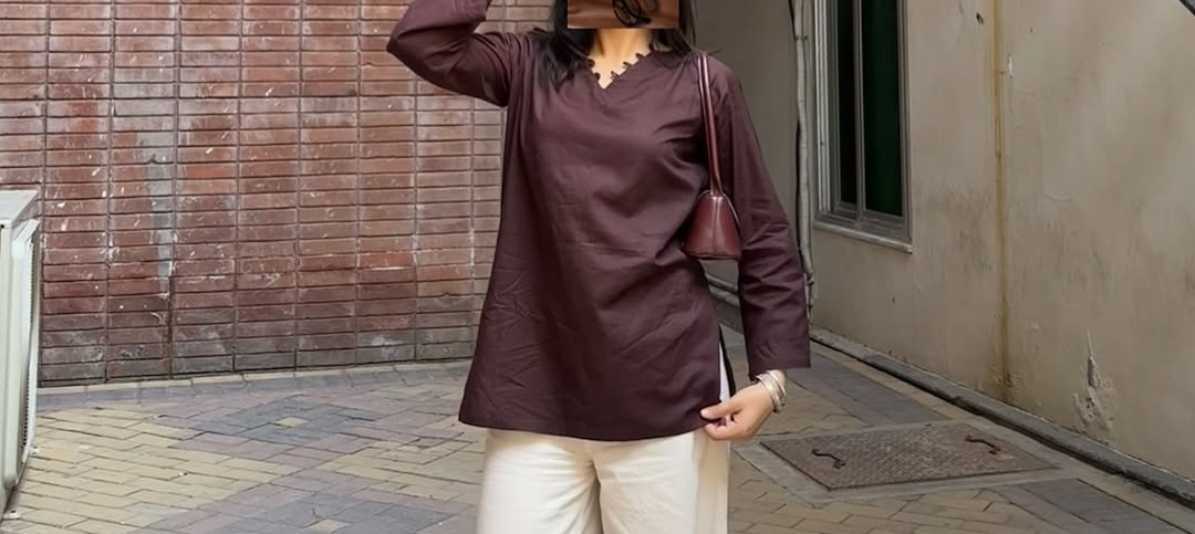 solid short trending kurti for girls top style