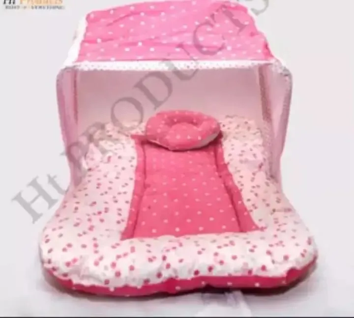 Baby Sleeping bag with Mosquito net, net Safety Baby Crib 0-1 Year Infant Portable Folding Baby Cots Foldable Crib Net Infant Baby Sleeping Bag - baby bistar - baby bed assesorries for baby infant bag newborn bag dipper bag multicolour
