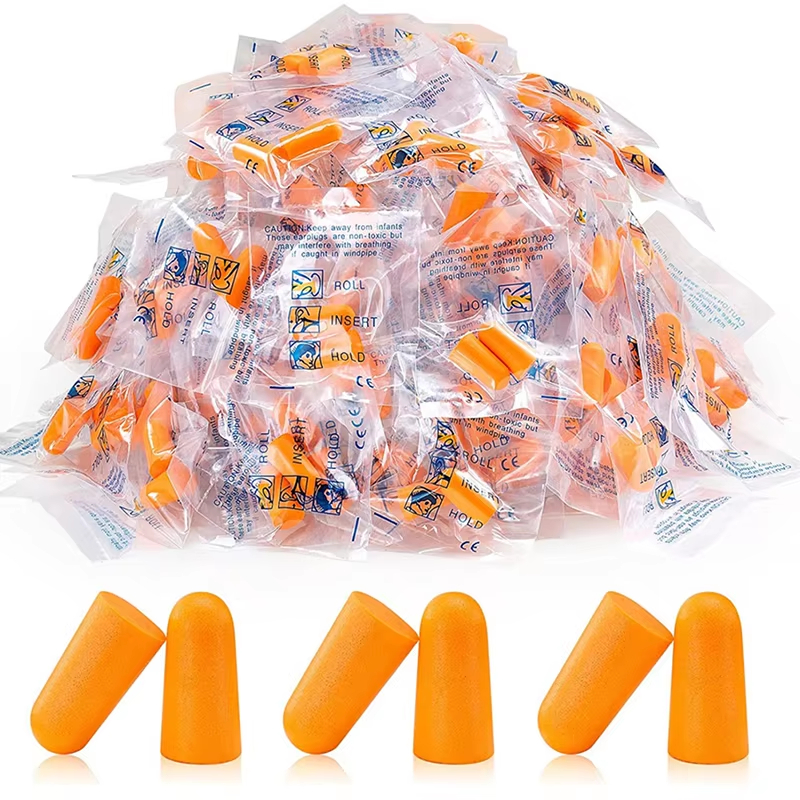 Premium Soft Foam Earplugs | Noise Reduction Ear Protection for Sleep & Travel