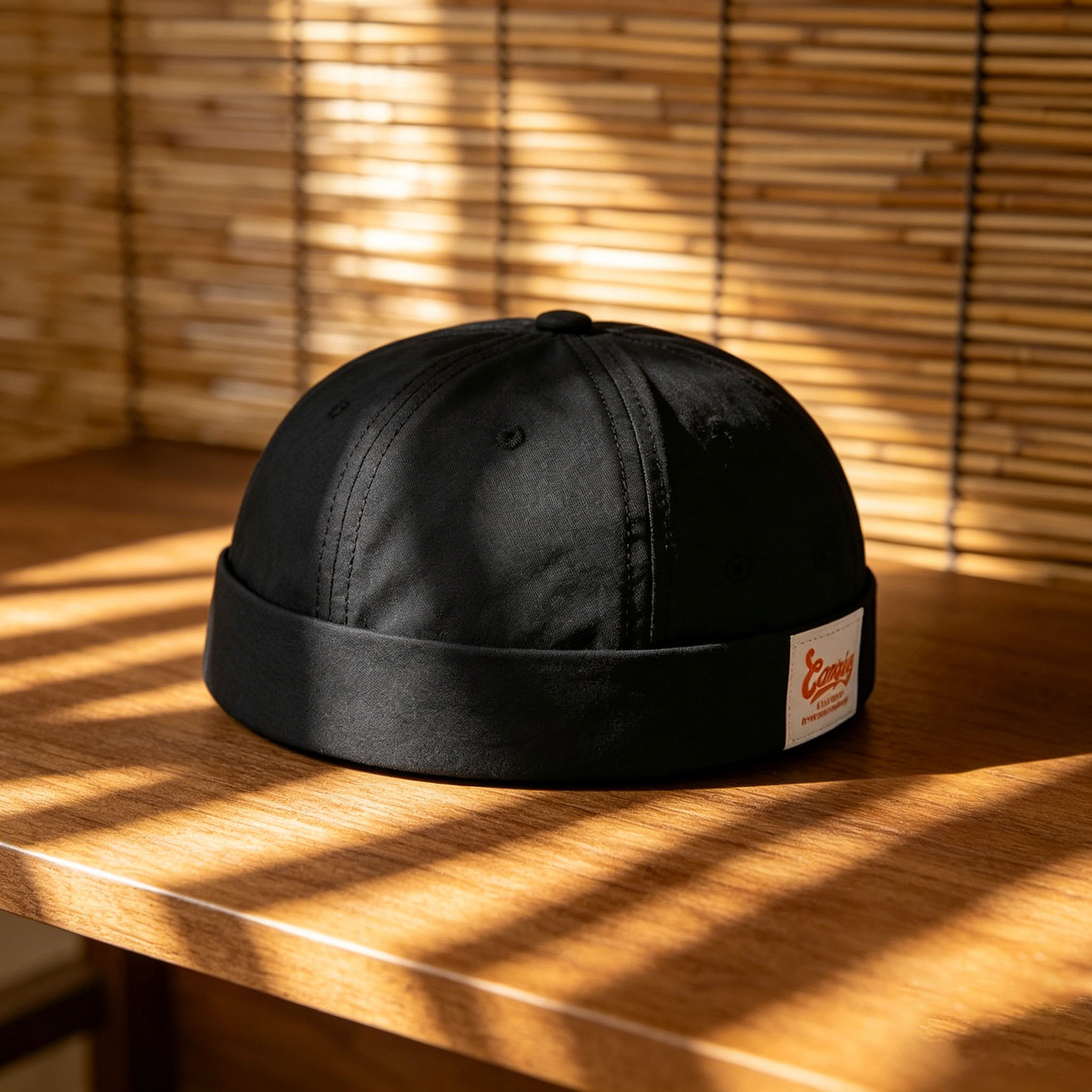 Summer Unisex Brimless Docker Hat, Quick Dry Sailor Skull Cap, Hip Hop No Brim Beanie Cap for Men Women Street Fashion