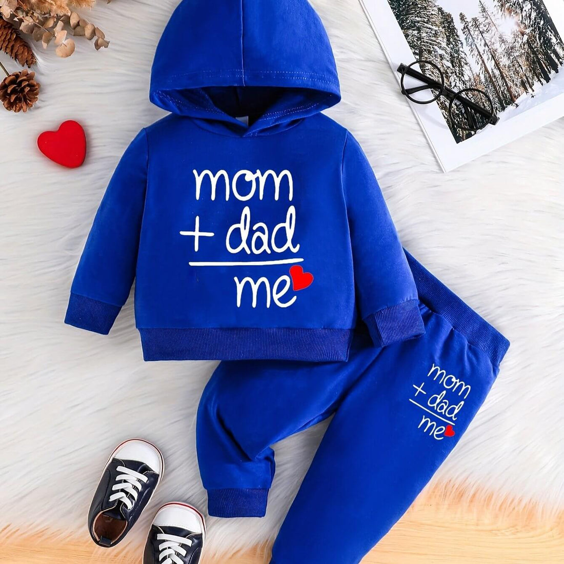 Sweatshirt Hoodies And Pajama Trousers For Kids Baby Boys And Baby Girls Dresses Tracksuit Imported Comfy Winter Warm Top Clothes Set Dresses Outfit Suit For Unisex Jannat Place Baby Boys Dresses