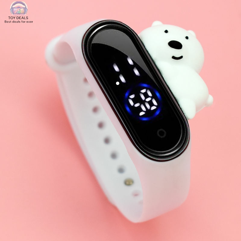 TOY DEALS : Men Women Sport LED Digital Watch Men LED Watch Silicon Watch Couple Watches Clock montre Home