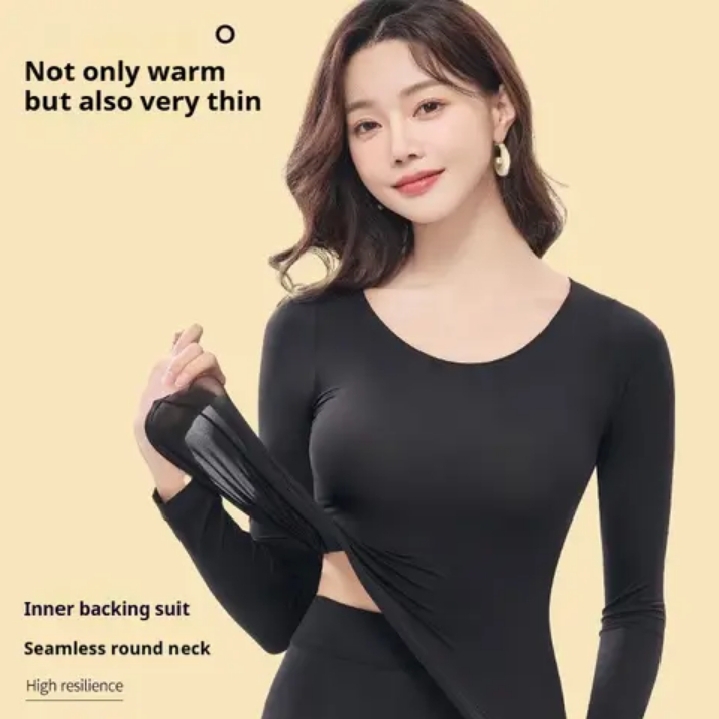 Thermal Women Set Long Sleeve Bottoming womens long johns Ultra-Thin autumn Thermal set Women's Seamless Thermal Also Wear in summer and winter both