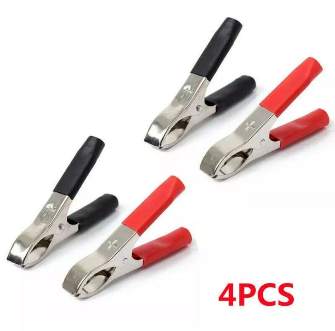 Alligator Clip Car Battery Test Lead Insulation Test Wire And Cable Connector 4