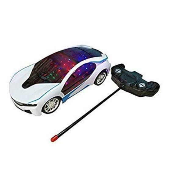 1:22 Scale Remote Control Famous Car With 3D Lights Full Functions Turns Left, Right, Forward&Reverse, Wireless Remote, High Speed, For Kids Boys, Multi color