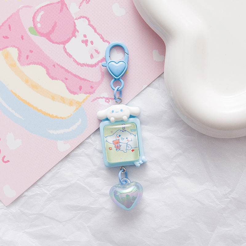 Hello Kitty Sanrio Keychain Cute Cinnamoroll Kuromi Keyring My Melody