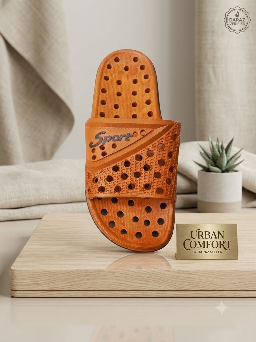 wWaterproof plastic chappal comfortable  for home office &washroom 
Footwear Hub
​Step Right Shoes
​Comfort Sole PK
​Urban Footwear | https://s..pk/s.XkOVq
