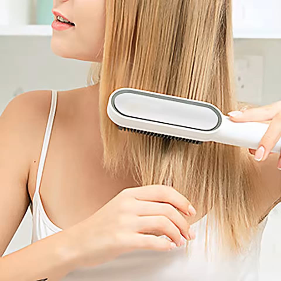 Electric Hot Comb Hair Straightener