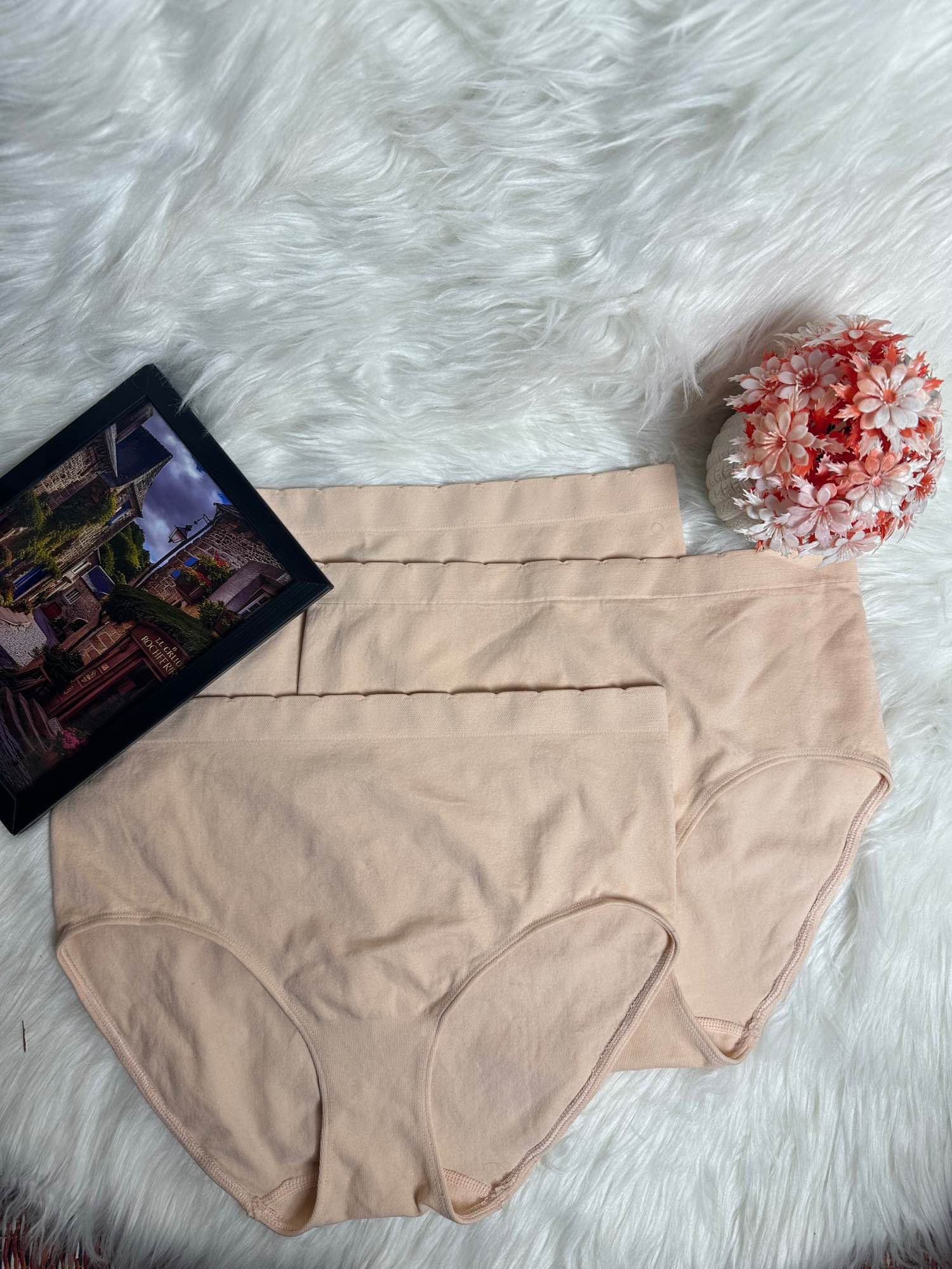 Ultra Soft Stretchable Women Panties – Skin Color Seamless Underwear for Girls | Flexible Milky Fabric Comfortable Daily Wear | C-Section Friendly High Comfort Briefs (S–XXL)