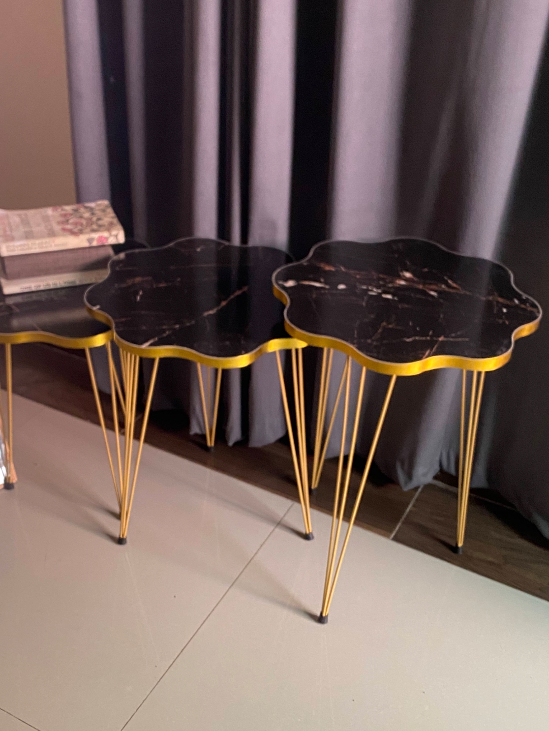 1 Pcs /  2 Pc / Set of 3 Round Coffee table/Side table/ Table for Home/Living room/office /Table by AlHafiz walls/ 100 % Authentic / For more information See Description