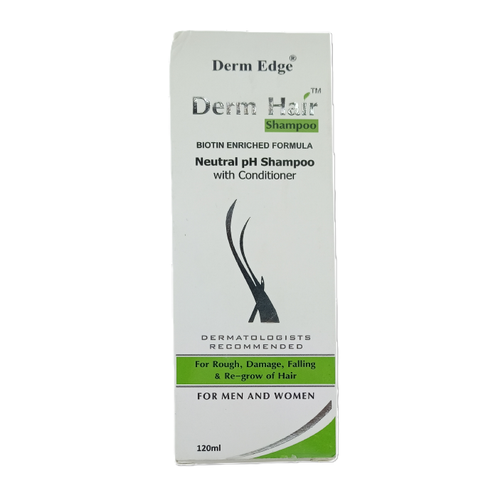 Derm Hair Biotin Shampoo | Hair Cleansing Care | 120ml