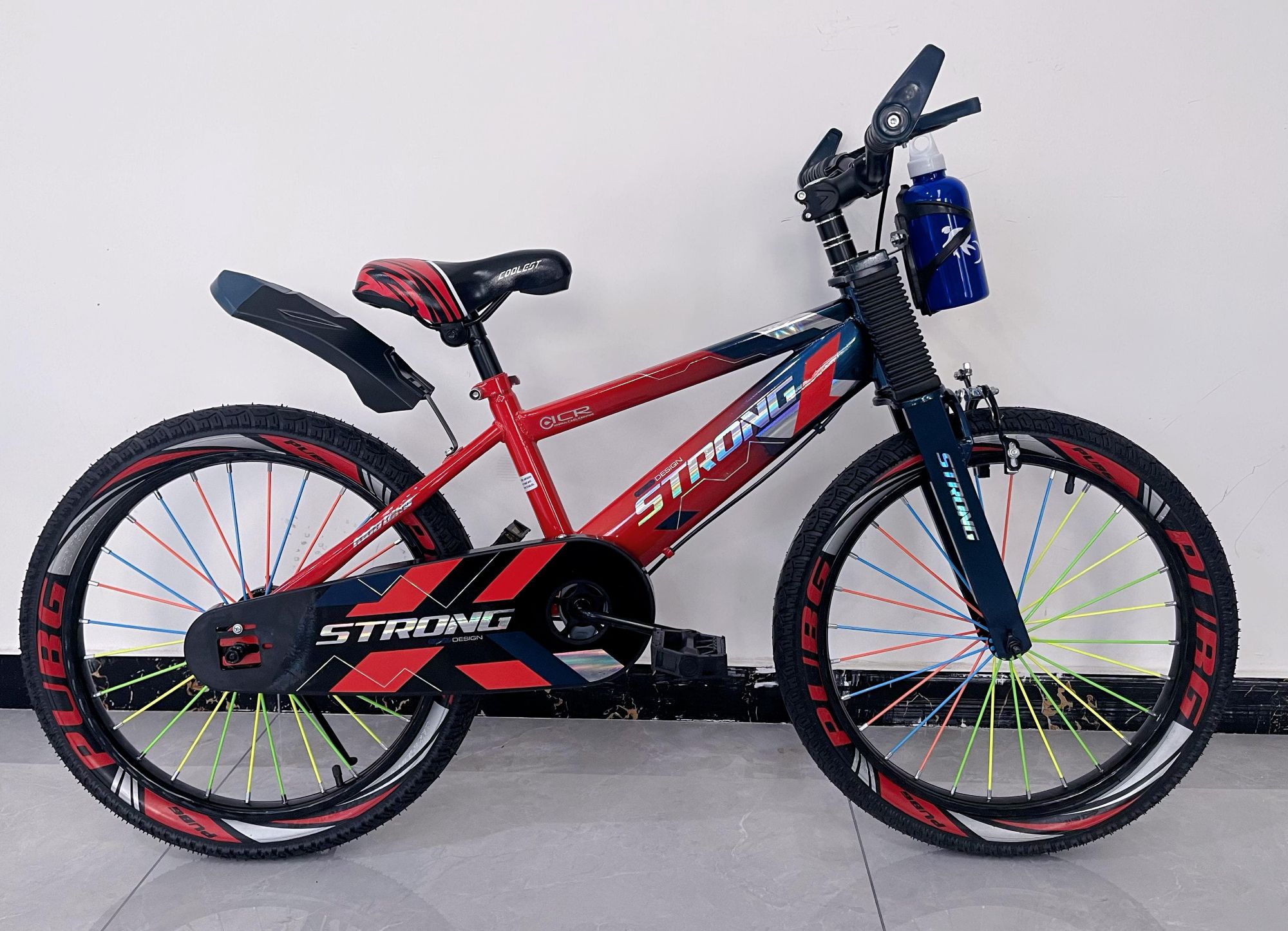 Kids 20 inch Sports Cycle With Front Water Bottle 2.5 Tyres beautiful ...