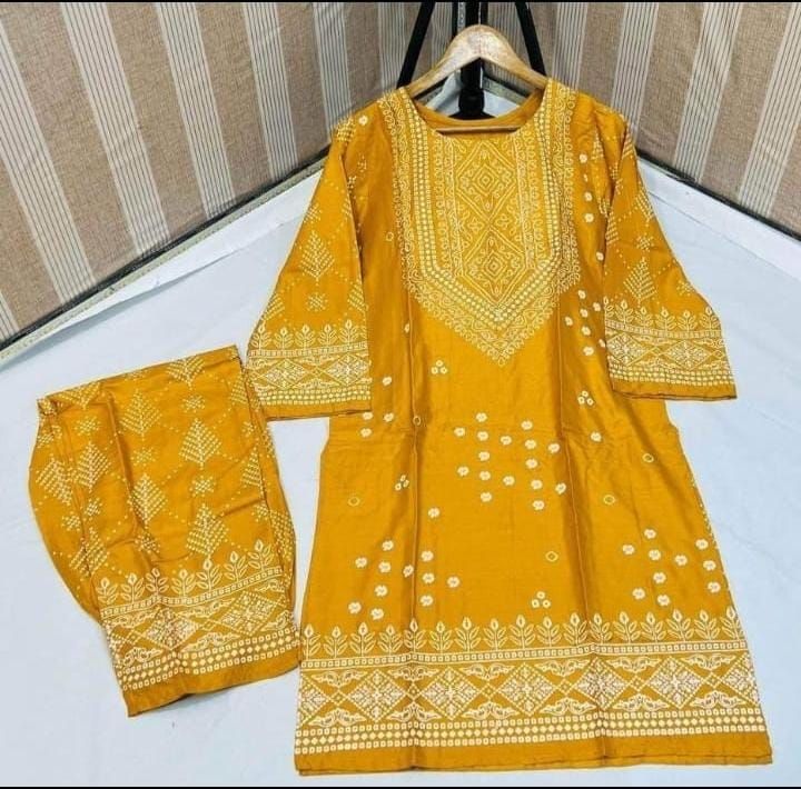 New Chunri 2pc dress by Stylixh Collection for women and girls